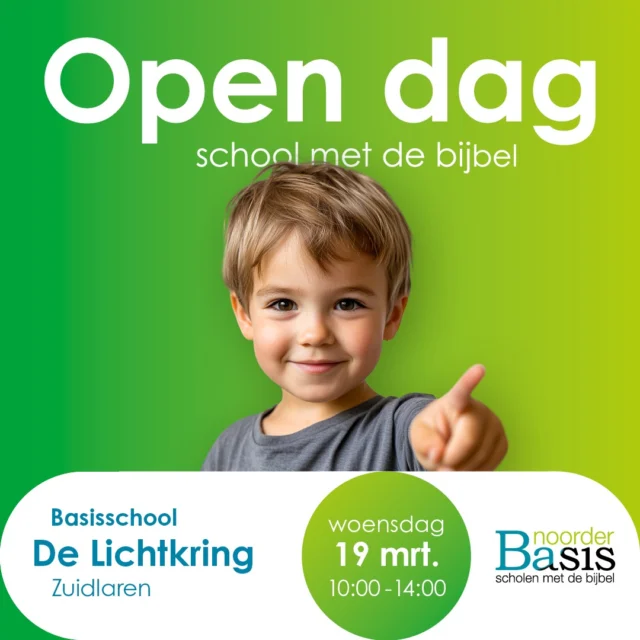 Welkom@noorderbasis #scholenmetdebijbel #zuidlaren #opendag #basisschool #thematischonderwijs #pbs #welkom